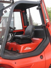 Wózki widłowe Linde H 40 D (diesel) z kabiną - seria 352