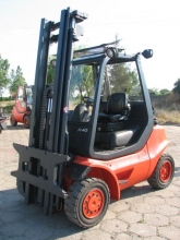 Wózki widłowe Linde H 40 gazowe- seria 352